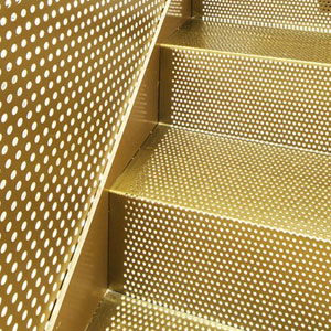 Brass Steel Perforated Sheets