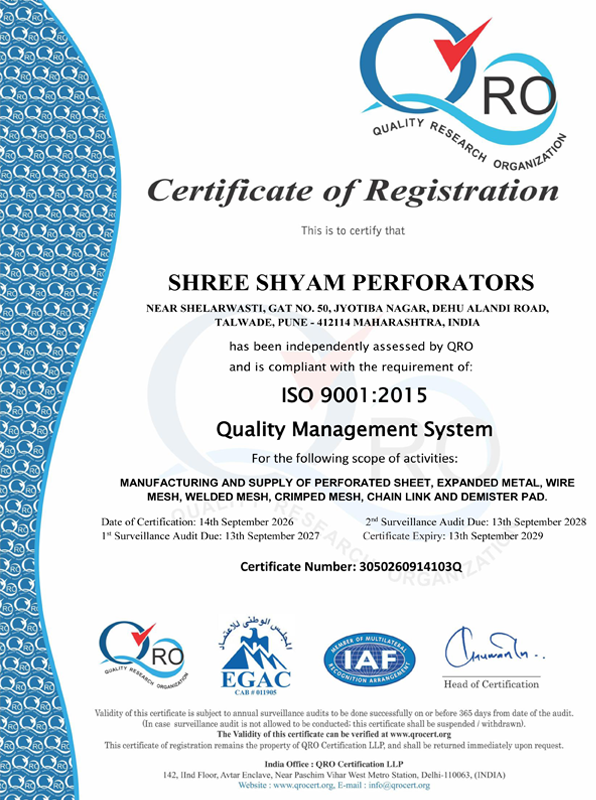 Stainless Steel Perforated Sheet